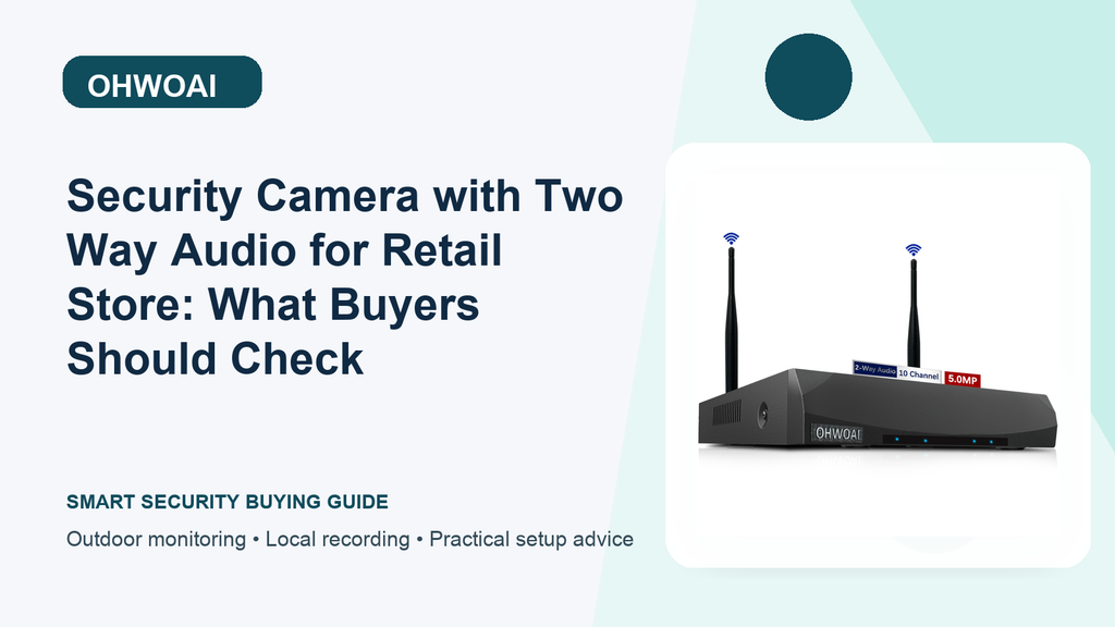 Is a Security Camera System Right for the Retail Store? Key Buying Checks: Lens Angle