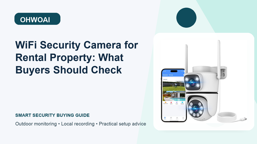 WiFi Security Camera for the Rental Property: Common Buying Traps to Avoid and NVR Recording