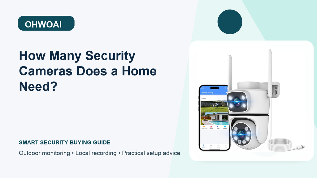 How Many Security Cameras Does a Home Need?