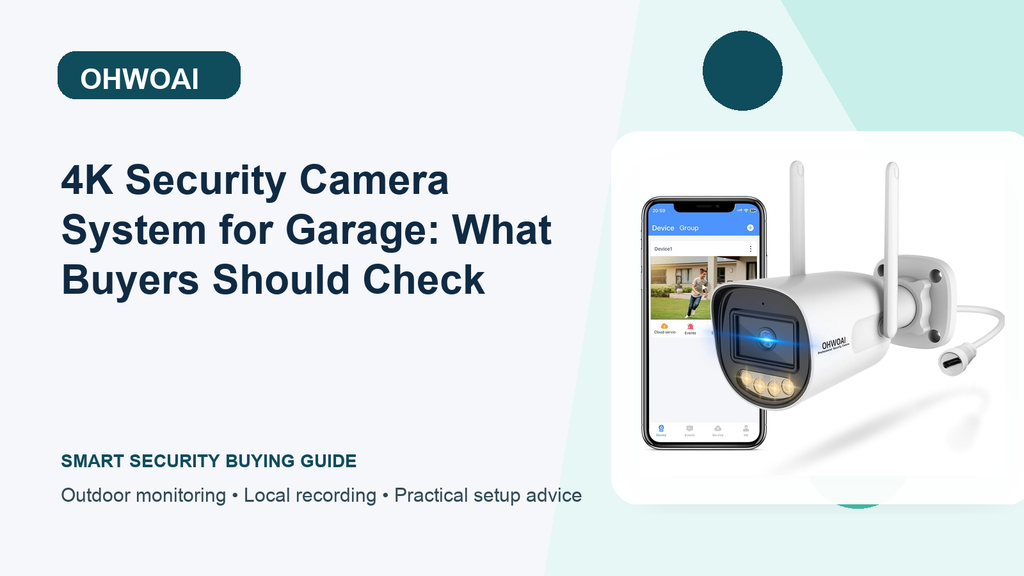 What to Look For in a 4K Security Camera System for the Garage: Warehouse Doors