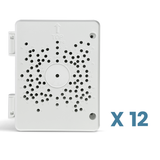 【Compatible with PTZ Cameras】 Security Camera Junction Box, Outdoor IP65 Waterproof CCTV Mounting Bracket, ABS Plastic Cable Concealment Box
