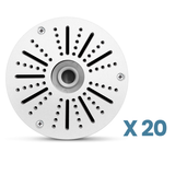 【Compatible Almost All Cameras Type】Universial Camera Junction Box Metal Universal Bullet Security Camera Junction Box Mount Bracket, Metal Indoor/Outdoor Camera Junction Box