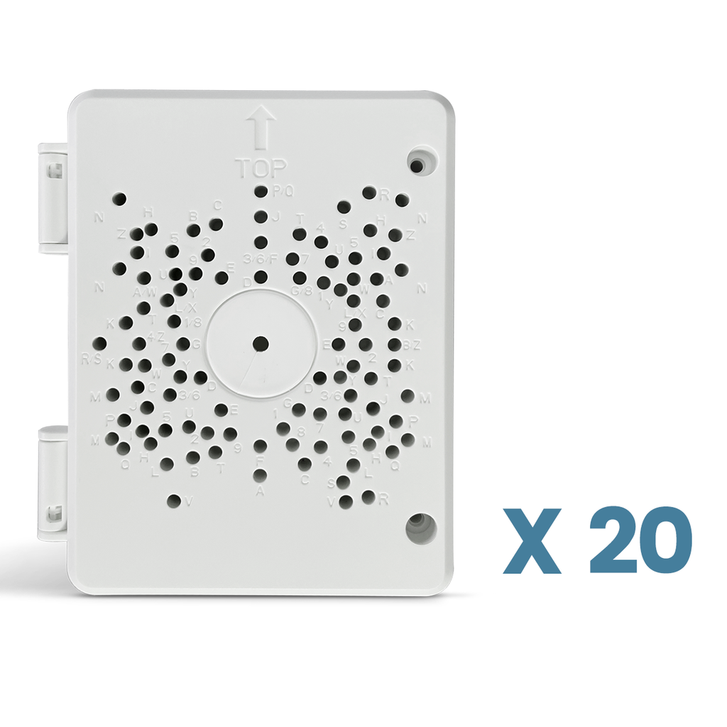 【Compatible with PTZ Cameras】 Security Camera Junction Box, Outdoor IP65 Waterproof CCTV Mounting Bracket, ABS Plastic Cable Concealment Box