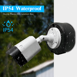 (ABS New) Security Camera Junction Box,Security Camera Bracket Outdoor,Plastic Waterproof Security Camera Mount Hide Cable Junction Box for Arlo Solar Panel Flip Cover Cable Cover