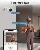 《𝟭𝟯𝟬°𝗪𝗶𝗱𝗲 𝗔𝗻𝗴𝗹𝗲 & 𝟮-𝗪𝗮𝘆 𝗔𝘂𝗱𝗶𝗼》Outdoor Security Camera System, 4K/8MP IP Wired Cameras, Video Surveillance Systems, Surveillance DVR Kits (Enjoy $20 Off Instantly)