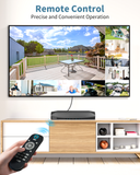 16-Channel POE NVR,4K / 8.0 Megapixel PoE Network Video Recorder for Security Camera System, Supports up to 16 x 8MP/4K IP Cameras PoE NVR