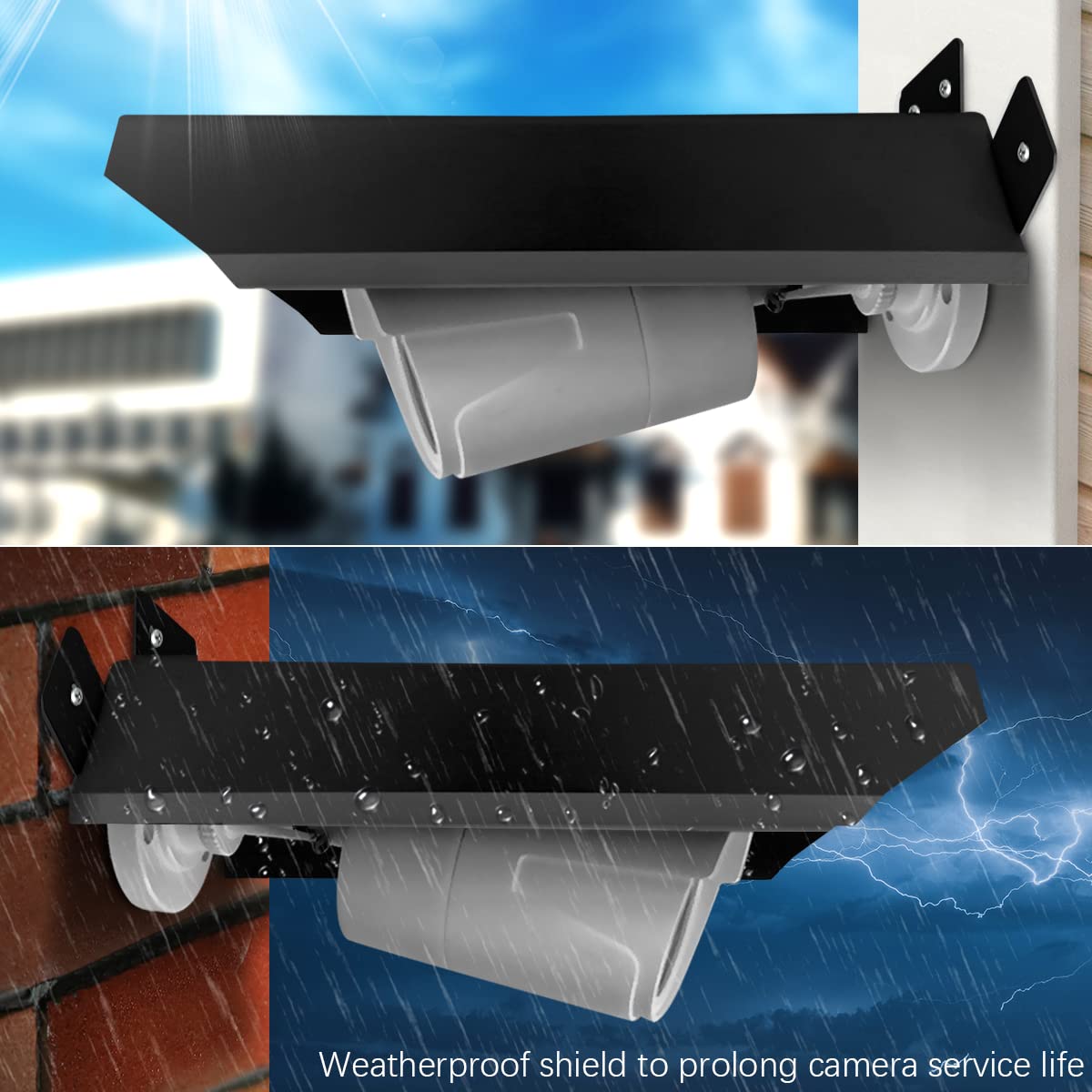 Camera Shelter, Backup Camera Rain Shield, Surveillance Camera Cover
