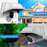 Universal Dome Security Camera Junction Box Mount Bracket,Outdoor Metal Waterproof Junction Box,Wall Ceiling Mount Hide Cable Junction Base Boxes