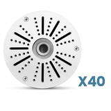 【Compatible Almost All Cameras Type】Universial Camera Junction Box Metal Universal Bullet Security Camera Junction Box Mount Bracket, Metal Indoor/Outdoor Camera Junction Box