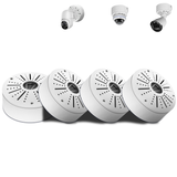 【Compatible Almost All Cameras Type】Universial Camera Junction Box Metal Universal Bullet Security Camera Junction Box Mount Bracket, Metal Indoor/Outdoor Camera Junction Box