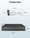 《𝟭𝟯𝟬°𝗪𝗶𝗱𝗲 𝗔𝗻𝗴𝗹𝗲 & 𝟮-𝗪𝗮𝘆 𝗔𝘂𝗱𝗶𝗼》Outdoor Security Camera System, 4K/8MP IP Wired Cameras, Video Surveillance Systems, Surveillance DVR Kits (Enjoy $20 Off Instantly)