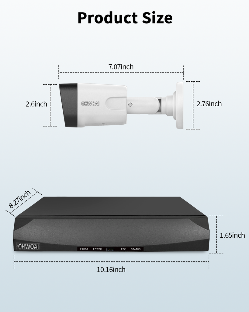 《𝟭𝟯𝟬°𝗪𝗶𝗱𝗲 𝗔𝗻𝗴𝗹𝗲 & 𝟮-𝗪𝗮𝘆 𝗔𝘂𝗱𝗶𝗼》Outdoor Security Camera System, 4K/8MP IP Wired Cameras, Video Surveillance Systems, Surveillance DVR Kits (Enjoy $10 Off Instantly)