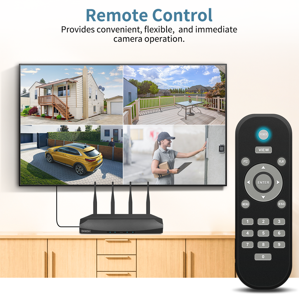 Provides convenient, flexible, and immediate camera operation.