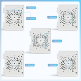 【Compatible with PTZ Cameras】 Security Camera Junction Box, Outdoor IP65 Waterproof CCTV Mounting Bracket, ABS Plastic Cable Concealment Box