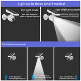 Solar Spot Lights Outdoor Motion Sensor, Wireless Solar Security LED Spotlight, 1600 Lumens Waterproof Driveway Motion Light, Solar IR Floodlight with Motion Detector, Infrared Security Alarm Light