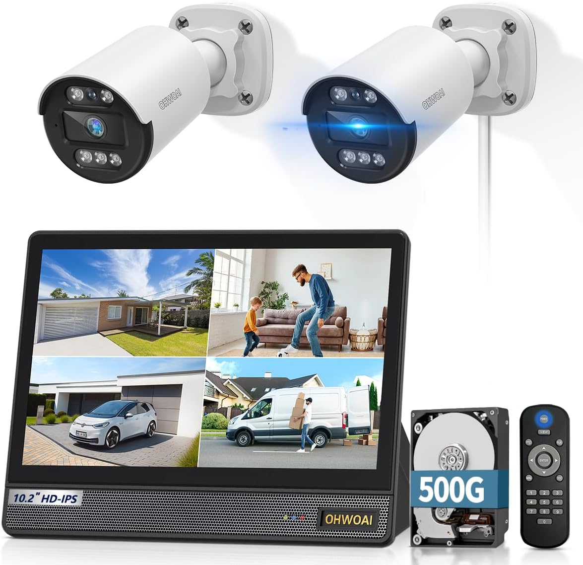 QiGO CCTV KIT 5 IN 1 防犯カメラシステム 71bEfHpy5RL._AC_SL1200_1175x.