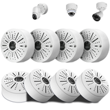 【Compatible Almost All Cameras Type】Universial Camera Junction Box Metal Universal Bullet Security Camera Junction Box Mount Bracket, Metal Indoor/Outdoor Camera Junction Box