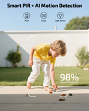 《100% Solar Powered &Full 360° Coverage》Outdoor Wireless PTZ Camera System, 4MP Solar Powered Battery Cameras,Home Video Surveillance, Surveillance DVR Kits (Enjoy $10 Off Instantly)