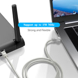 100 Feet Ethernet Cable POE Cameras Systems Video Security Network Cable Security Surveillance POE Camera System