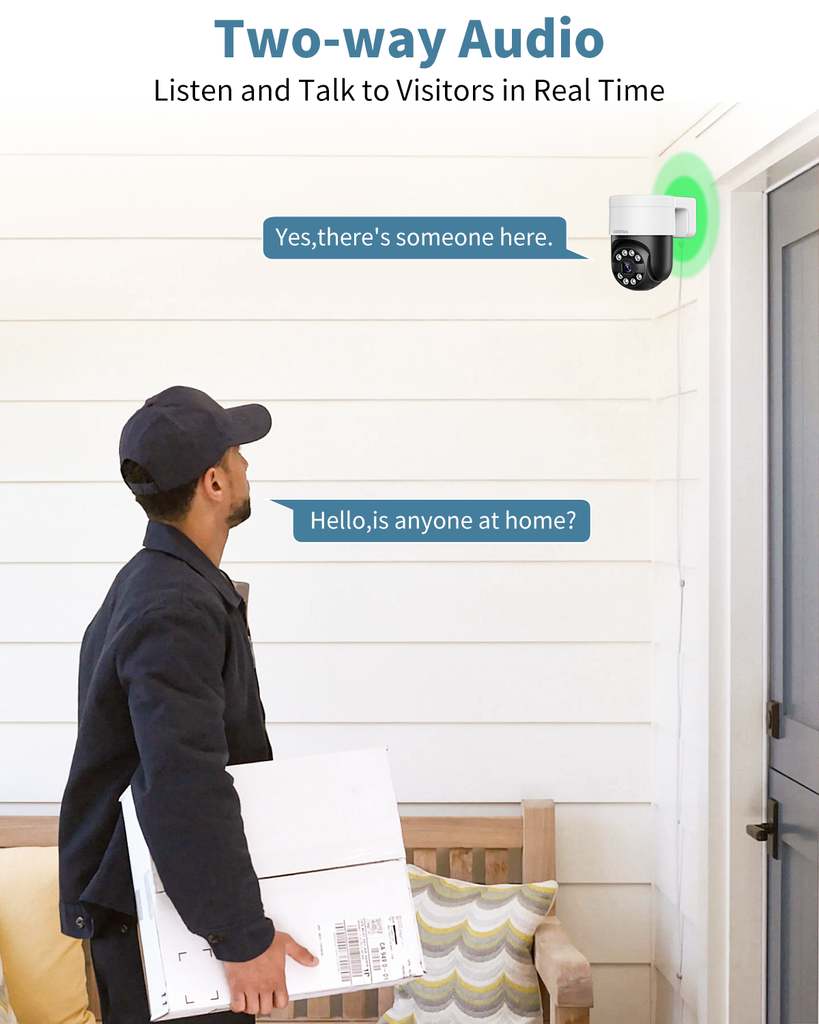 Extend Wired PTZ Cameras POE Security Camera System,4K/8.0 Megapixel Home Video Surveillance Systems