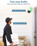 Extend Wired PTZ Cameras POE Security Camera System,4K/8.0 Megapixel Home Video Surveillance Systems