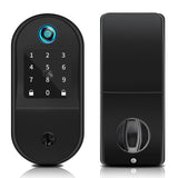 Smart Deadbolt,Electronic Door Lock with Keypad,Keyless Deadbolt Works with App/Fingerprint Digital Smart Door Lock,Ekeys Sharing,Auto Lock