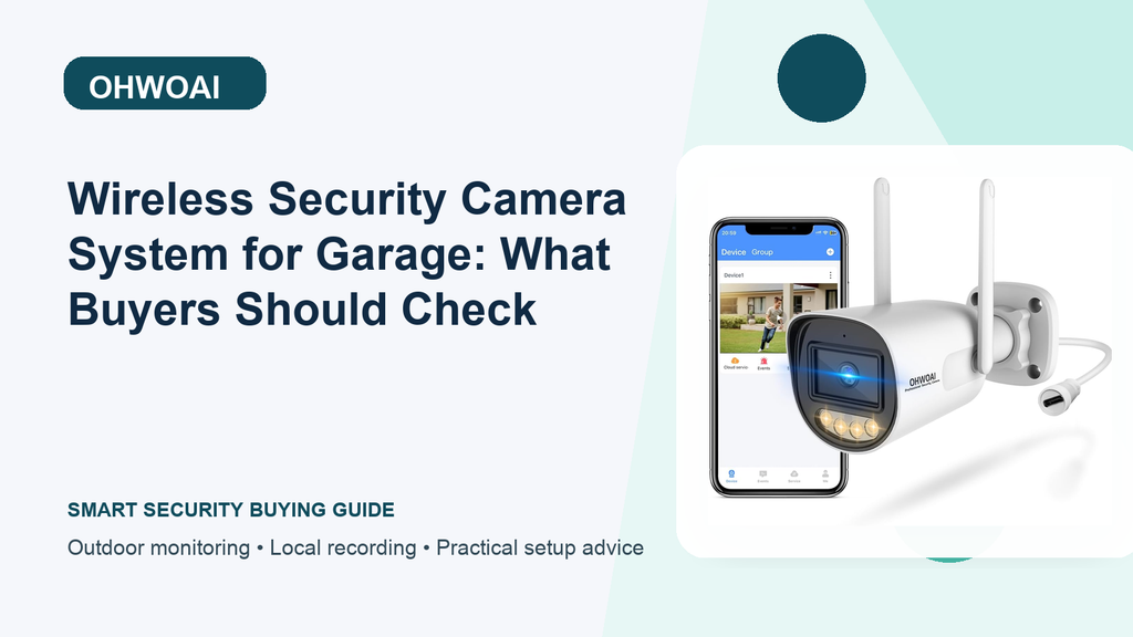 Wireless Security Camera System Buying Guide for Garage: Coverage Layers
