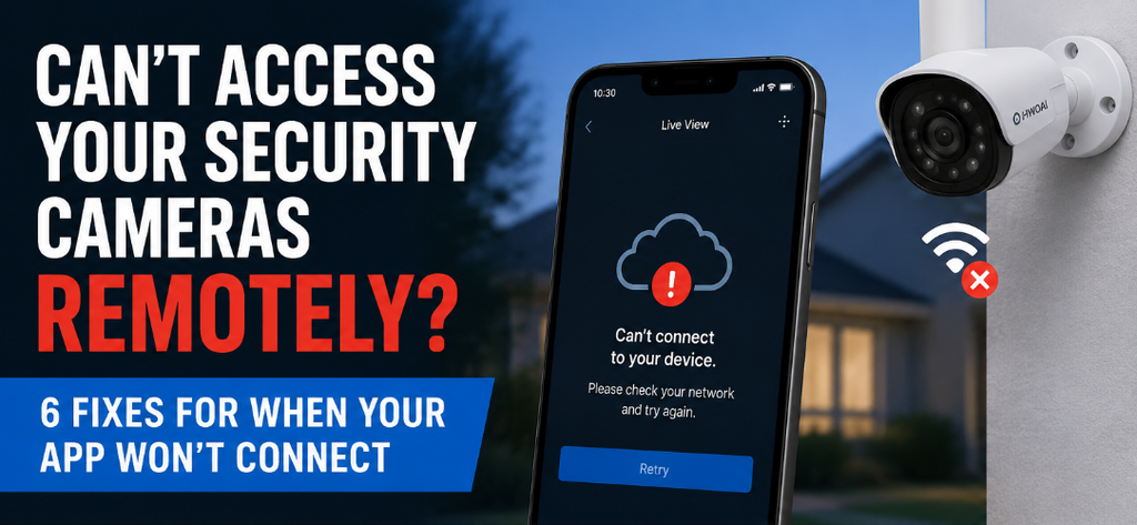 Can't Access Your Security Cameras Remotely? 6 Fixes for When Your App Won't Connect