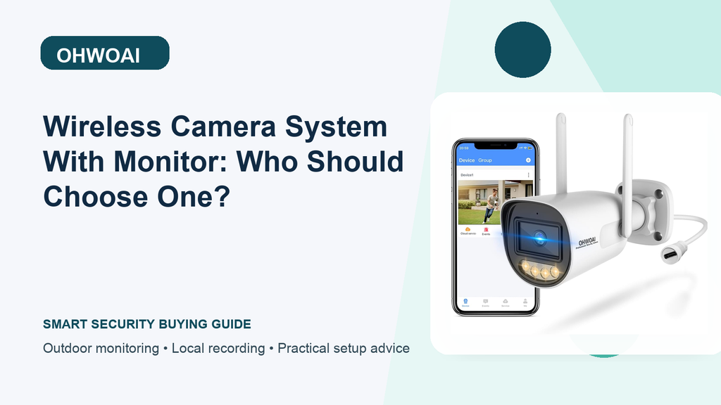 Wireless Camera System With Monitor: Who Should Choose One?