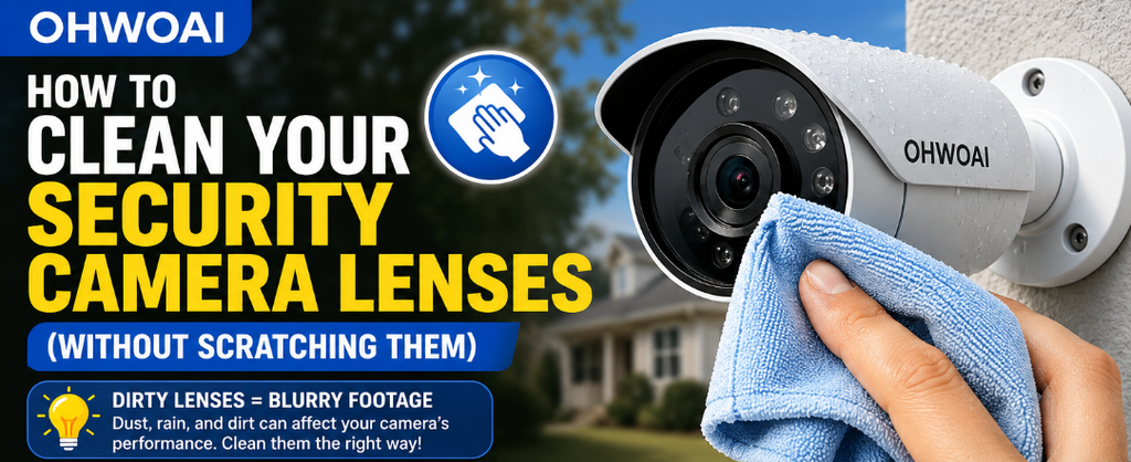 How to Clean Your Security Camera Lenses (Without Scratching Them)