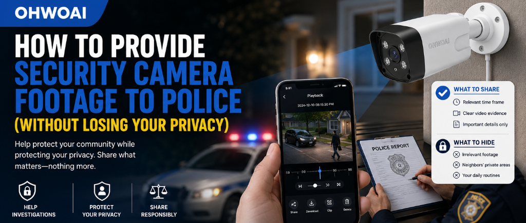 How to Provide Security Camera Footage to Police (Without Losing Your Privacy)