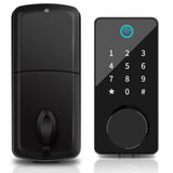 Smart Lock Keyless Entry Fingerprint Home Door, Touchscreen Keypad with APP Control, Phone, Passcode Bluetooth Door Lock for Hotel Apartment