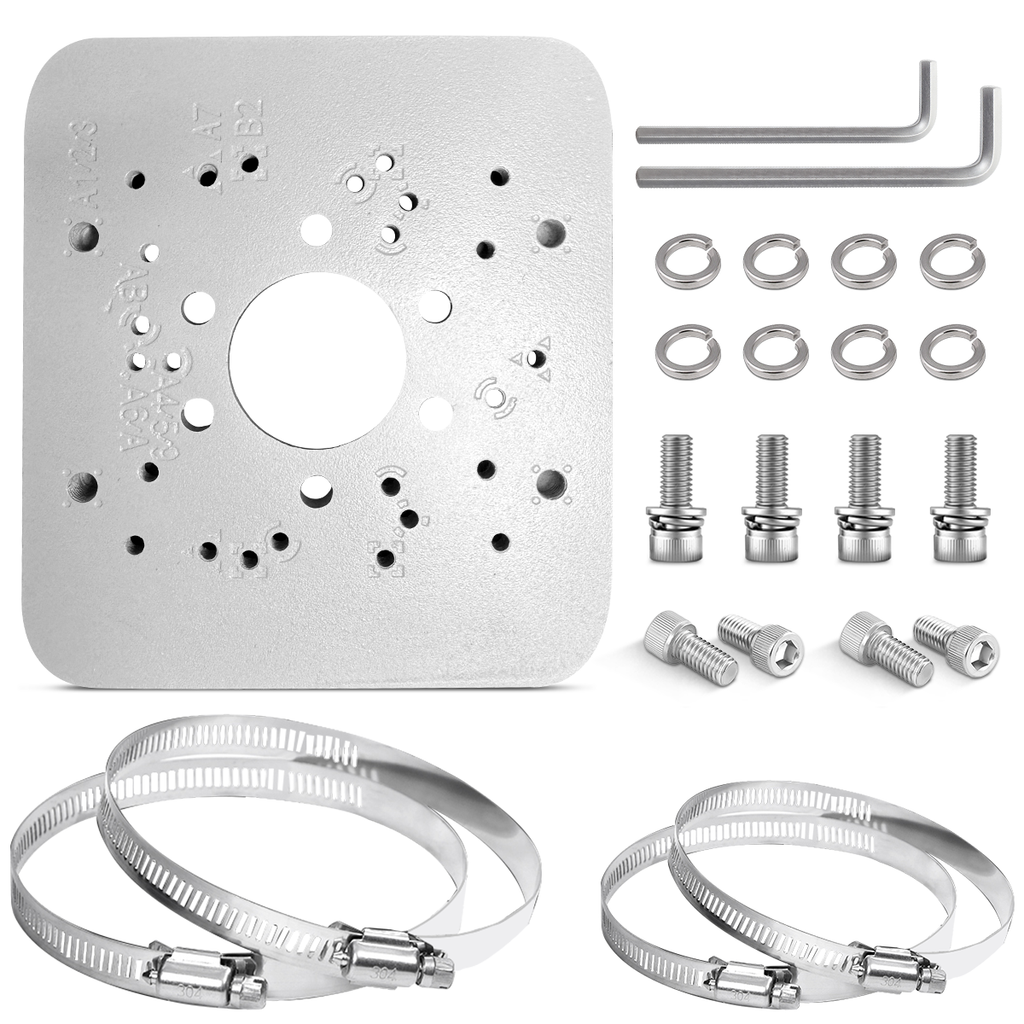 Universal Security Camera Mount Wall Mounting Brackets,Vertical Pole M ...