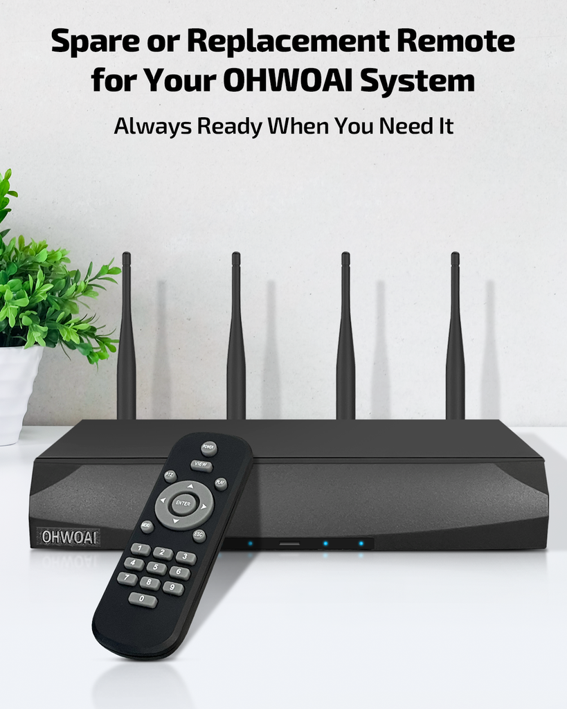 Remote Control Camera System Control remoto CCTV para sistema de cámaras de seguridad OHWOAI, contr