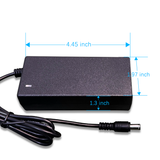 48V 2A Power Supply Adapter Compatible with 8 Port POE NVR, AC 100-240V to DC 48V 2A Power Adapter Charger ONLY for OHWOAI Security Camera