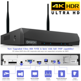 Grabador NVR de 10 Canales para Sistema de Cámaras de Seguridad en el Hogar, NVR de Video en Red 3K 5.0MP 1536P, Grabador NVR con WiFi Incorporado, Vigilancia NVR Inalámbrica, SIN Disco Duro