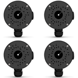 New Upgrade Security Camera Junction Box,Universal IP Camera Mount,Security Camera Bracket Outdoor,Metal Aluminum Waterproof Security Camera Mount,Blink Camera Mount New Upgrade