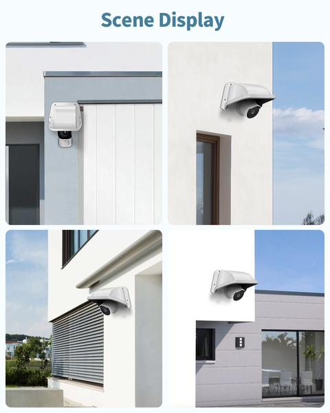 Durable ABS Plastic Outdoor Security Camera Cover, Sun - View #8