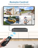 Extend Wired PTZ Cameras POE Security Camera System,4K/8.0 Megapixel Home Video Surveillance Systems
