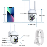 OHWOAI 2.4G/5G Wireless Security Camera for Home, 360-degree Indoor WiFi Cameras with Color Night Vision, 2-Way Audio