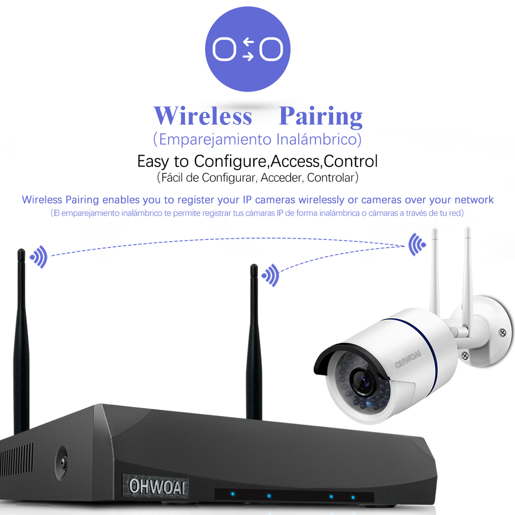Ohwoai Wireless Wifi Camera System Walmart Ohwoai Wireless