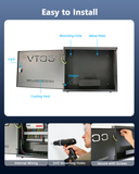 Heavy Duty Lockable Enclosure Box for Security Wiring, Universal Steel Shell for DVR/NVR, CCTV Cable and Electrical Project