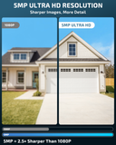 《2-Way Audio & 130°Wide Angle Lens》Wireless Security Camera System Outdoor, WiFi Cameras for Home Video Surveillance Systems (Enjoy $20 Off Instantly)