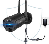 OHWOAI 《4K Ultra HD》Outdoor Wireless Expansion Camera for Security Systems, Home WiFi Video IP Surveillance Cameras
