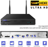 Load image into Gallery viewer, 【2K,Dual Antenna Signal Enhancement】 Wireless Security Camera System,10-Channel 5.0MP NVR, 2Pcs 3.0MP Home IP Cameras,OHWOAI Indoor/Outdoor CCTV Surveillance System, AI Human Detection,IP67