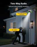 《130° Wide Angle & 4K Ultra HD》Wired Security Camera System Outdoor, POE IP Cameras with 8CH NVR Systems, Video Surveillance DVR Kits with PIR Motion Detection