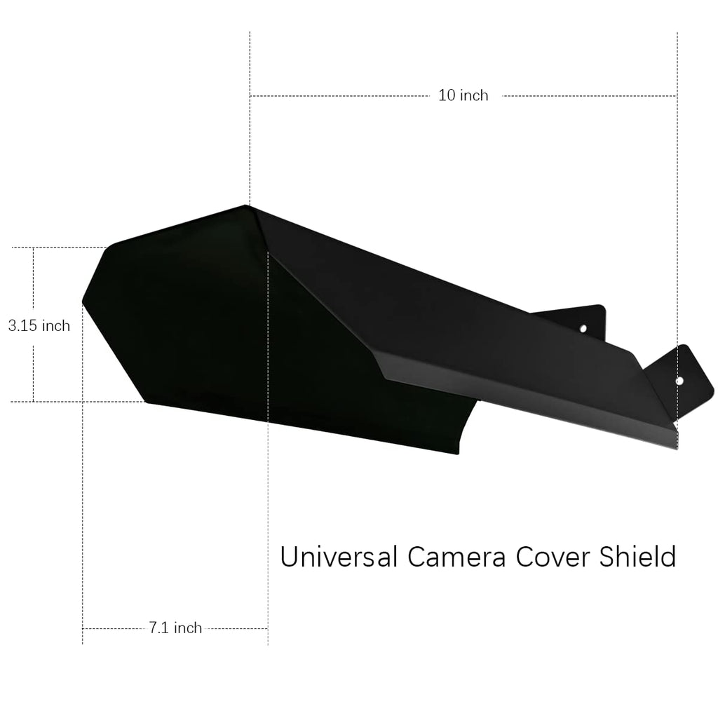 Universal Weatherproof Camera Cover, Rain Shield for Outdoor Security ...