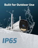 OHWOAI 《Supports 2.4GHz & 5GHz WiFi》Wireless Outdoor Security Camera with Color Night Vision, Motion Detection, Remote Viewing WiFi Cameras, Home Video Surveillance