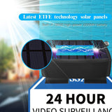 Solar Powerd Deck LED Solar Light Clip-On Yard Security Sign Spotlight Outdoor (Large Capacity Battery, Max14 Hours Working)