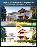 《130° Wide Angle & 4K Ultra HD》Wired Security Camera System Outdoor, POE IP Cameras with 8CH NVR Systems, Video Surveillance DVR Kits with PIR Motion Detection